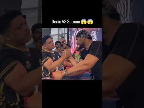 Denic VS Satnam at the pafi nationals #pafi #propanjaleague #armwrestling #denic