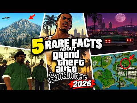 5 RARE FACTS about GTA San Andreas in 2026