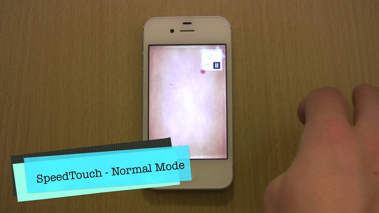 SpeedTouch - Normal Mode | For iPhone, iPad, iPod touch - YouTube