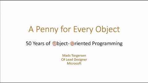 A Penny for Every Object - Mads Torgersen