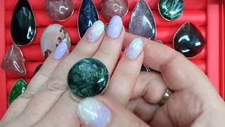 Stone Shop (Rings in cupronickel and nickel silver, Part 1)