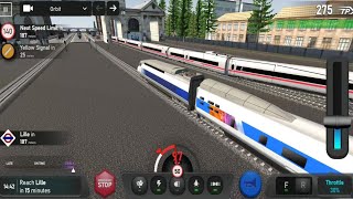 Euro Train Driving - Train Simulator Android Gameplay 🎮🔥 screenshot 5