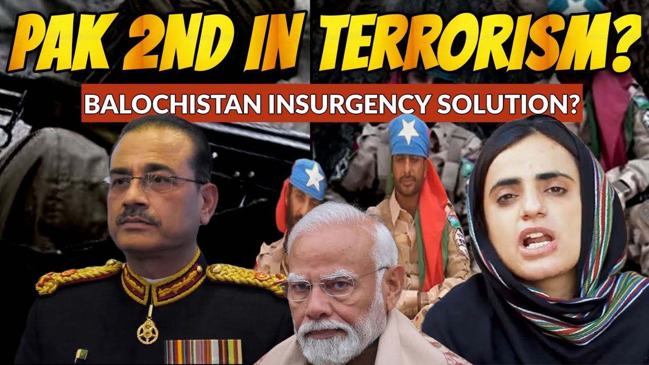 Insurgency in Baluchistan? || Pakistan ranks 2nd in Terrorism ||