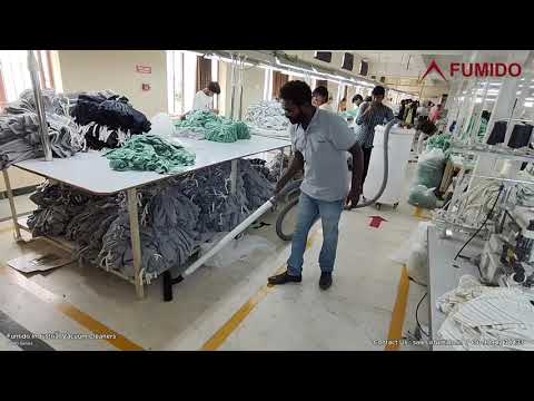 Fumido Garments industrial vacuum cleaner Tyro series