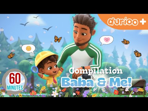 💛 Little Ammar 🎞️ Me and Baba Compilation 60 Minutes | From the Makers of Omar and Hana | Durioo+
