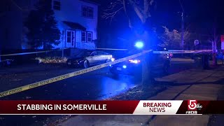 Stabbing under investigation in Somerville