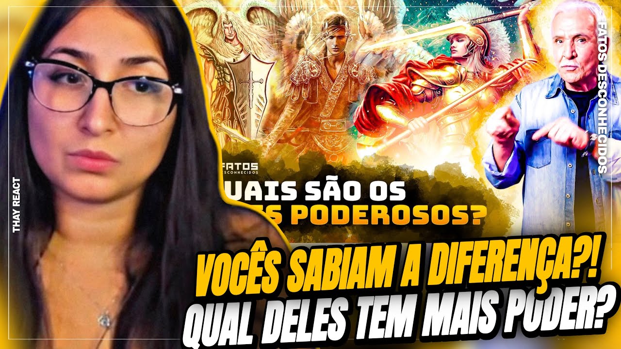 THAY REACT: Qual é a diferença entre Anjo, Serafim, Querubim e Arcanjo?