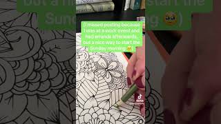 Mental wellness challenge days 16 and 17: Coloring and Cleaning