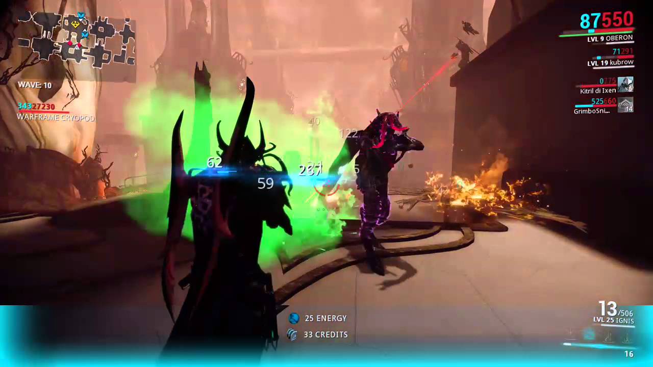 Warframe Orkin Defense Gameplay