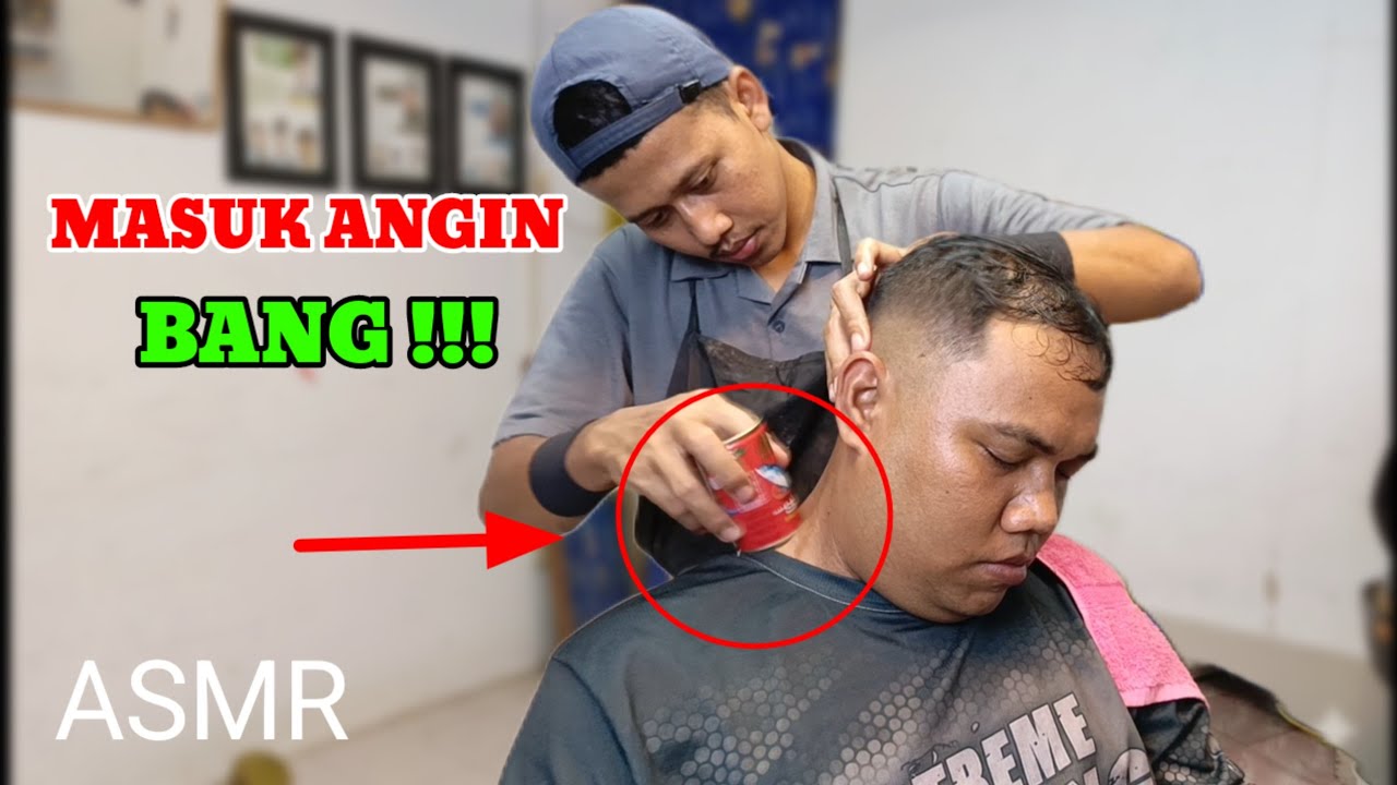 ASMR HEAD MASSAGE | Masuk angin bang !!!