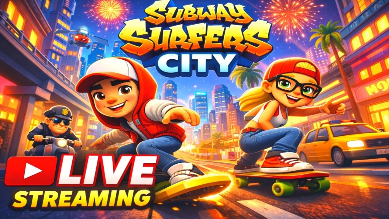 🔴 Subway Surfers City LIVE 🚀 Impossible Run Challenge