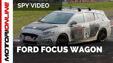 Ford Focus Wagon 2018 | Spy video