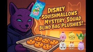 Disney Squishmallows Scented Mystery Squad Blind Bag Opening! Full Set Found + Random Misfitten