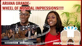 Wheel of Musical Impressions with Ariana Grande | BEECHER DYNASTY REACTS