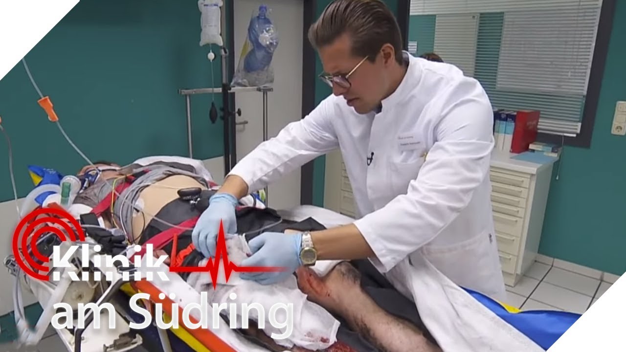 Chef wirft Ölfass über Mitarbeiter ab | Klinik am Südring | SAT.1 TV