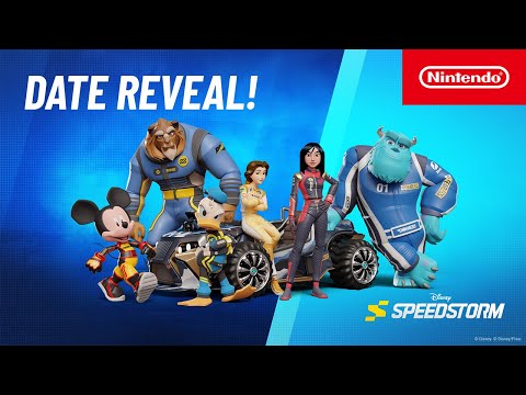 Disney Speedstorm - Release Date Reveal Trailer - Nintendo Switch