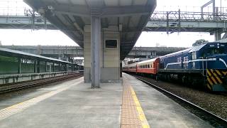 2018/9/8  高雄車站   703次藍R101莒光號 駛離