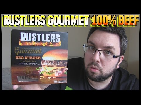 Rustlers Gourmet (100% Beef) BBQ Burger Review