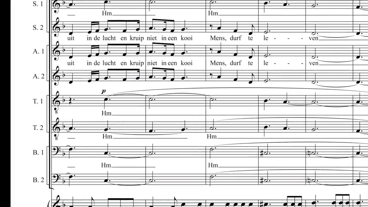 Mens, Durf Te Leven ( Dirk H. Witte, 1917 ) Arr.: Alexej Romanov - YouTube