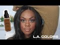 REVIEW | L A Colors Truly Matte Foundation #Mahogany (Previously Recorded)