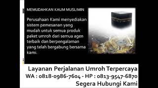 TERPERCAYA!!!, CALL/WA 0813-5575-4449, Haji Plus Makassar, Travel Umroh, Umroh Murah Makassar. 