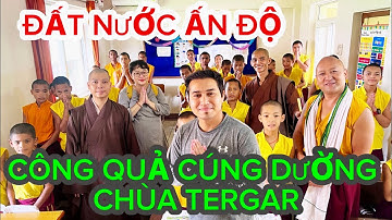 🔴Đoàn Hành Hương Cúng Dường Trai Tăng gần 300 vị tại chùa Tergar Ấn Độ #thichtamhoan #vlog
