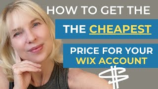 How to Get the Cheapest Wix Account  What is the Best Wix Premium Plan??