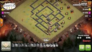 Jaddar vs th 9 Maxed defense 3 star GOWIBOHOG popular base -JADDAROTTO.SRL #6