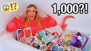 I FILLED MY BATHTUB WITH 1,000 MYSTERY TOYS!!!😱🎁🛁⁉️*LUCKY DIP CHALLENGE!!👀* | Rhia Official♡