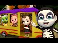 Halloween Wheels On The Bus 🎃 - Halloween Songs | Nursery Rhymes &amp; Kids Songs | Rosoo Songs