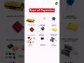 Type of capacitor| #electronics #capacitor #education #shorts #youtbeshorts