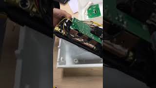 How to unpack the thermoflow tankless water heater Elex12 to check the flow sensor
