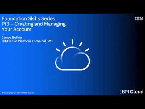 IBM Cloud Foundation Skills Series - Setting up Email Notifications