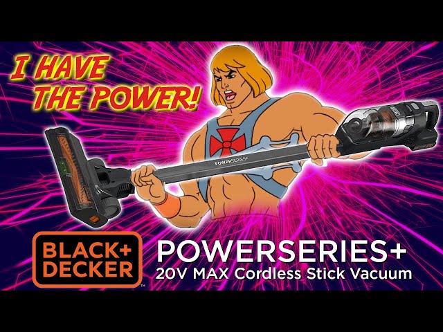 Black+Decker Powerseries 16V MAX Cordless Stick Vacuum Review: Unleashing  the Power of Cleaning! 