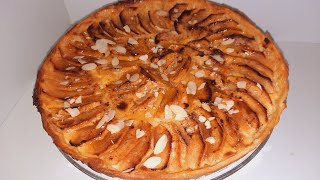 #une tarte aux pommes #طارط بالتفاح لذيذة