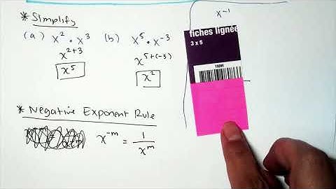 Exponent Rules (Part 1) - Product, Quotient, Power, Negative, & Zero Exponent Rules [MANY EXAMPLES]