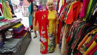Деревня в Ханое, в которой делают шёлковую ткань и шьют вьетнамские национальные платья.