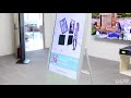 Germantragbares werbedisplay lg tragbares digital signage 700nits digitales posterdisplay androi