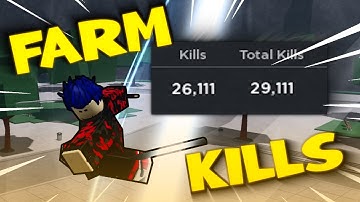 HOW TO FARM KILLS IN TSB | The strongest battleground