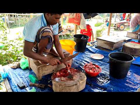 Surgical Precision! Watch Elusive Fish Cutting Skills Live 🐟🔪 | Traditional Market