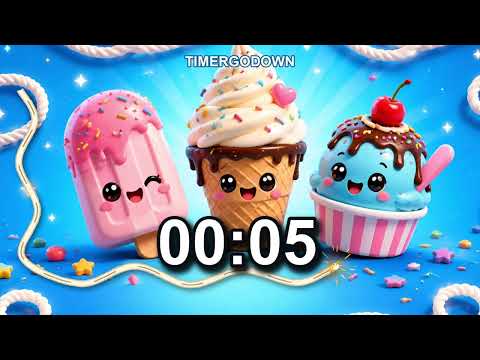 10 Second Timer ⏱️ Cute Kawaii Countdown with Sound #10SecondTimer #CountdownTimer #KawaiiTimer