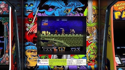 Magic Sword, Realistic Arcade Bezel using the Mega Bezel Reflective Shader