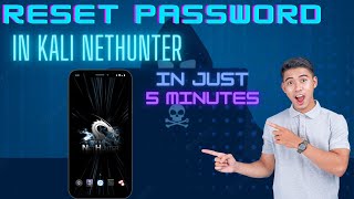 Reset foget password in kali nethunter