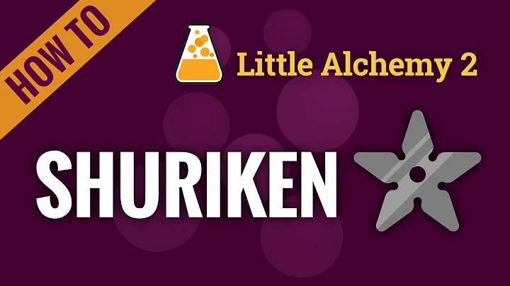 How to make a SHURIKEN in Little Alchemy 2