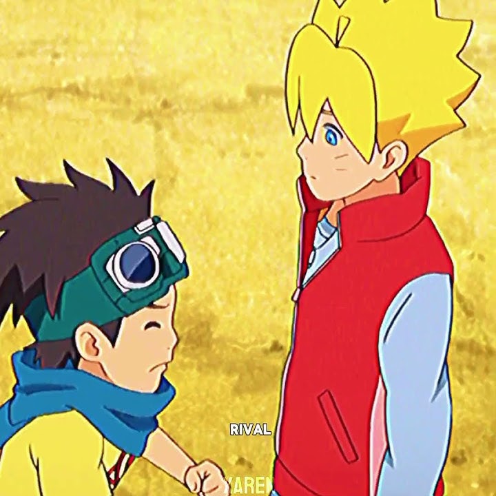 Boruto meets kid konohamaru🤣🕊 #anime #shorts #naruto #boruto