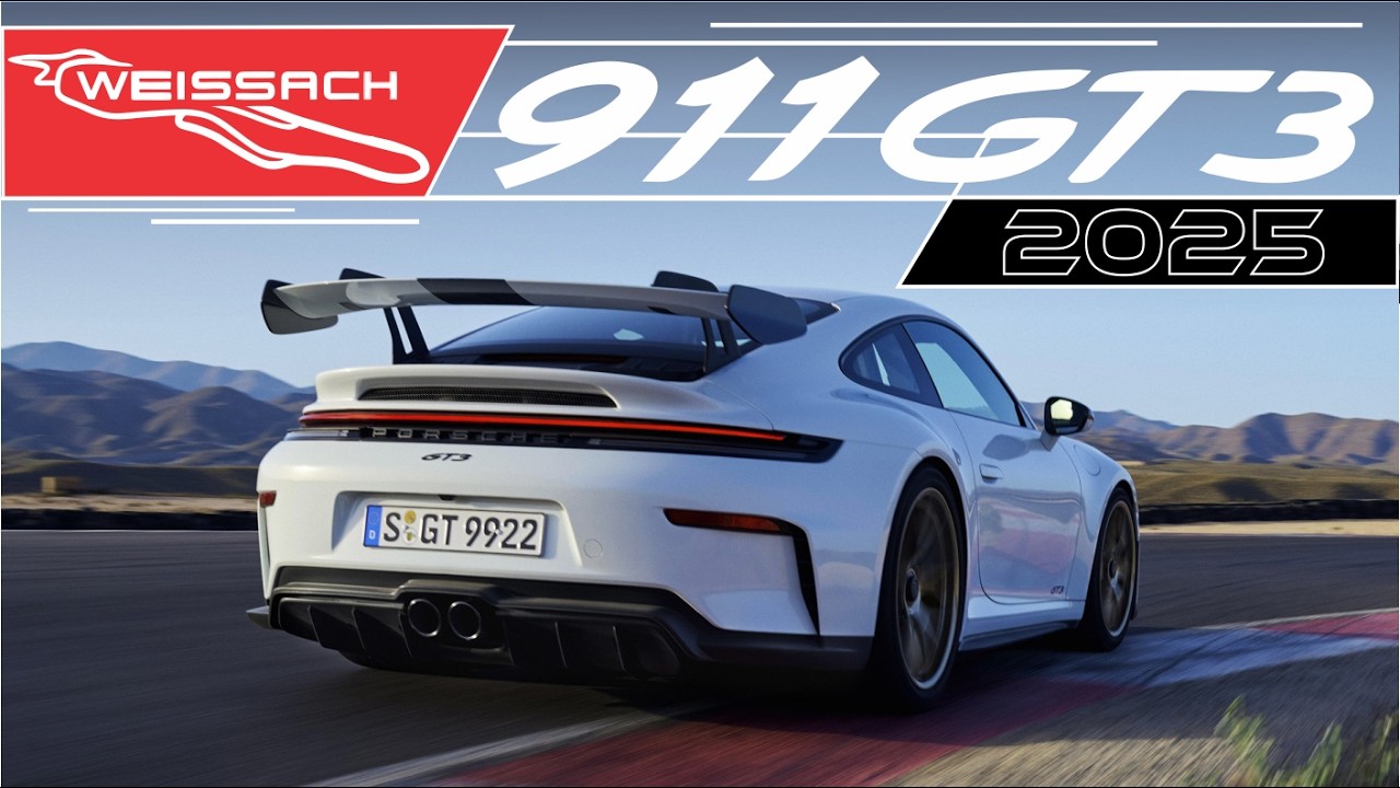 2025 Porsche 911 GT3 With Weissach Package Explained | Exhaust