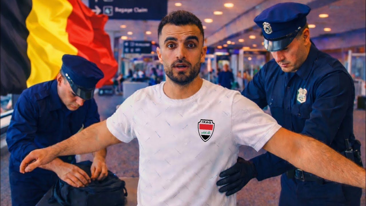 سافرت الى بلجيكا و سويت اكبر غلط في المطار ‼️