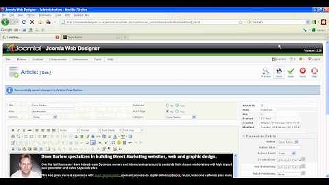 4B Format Text On Joomla