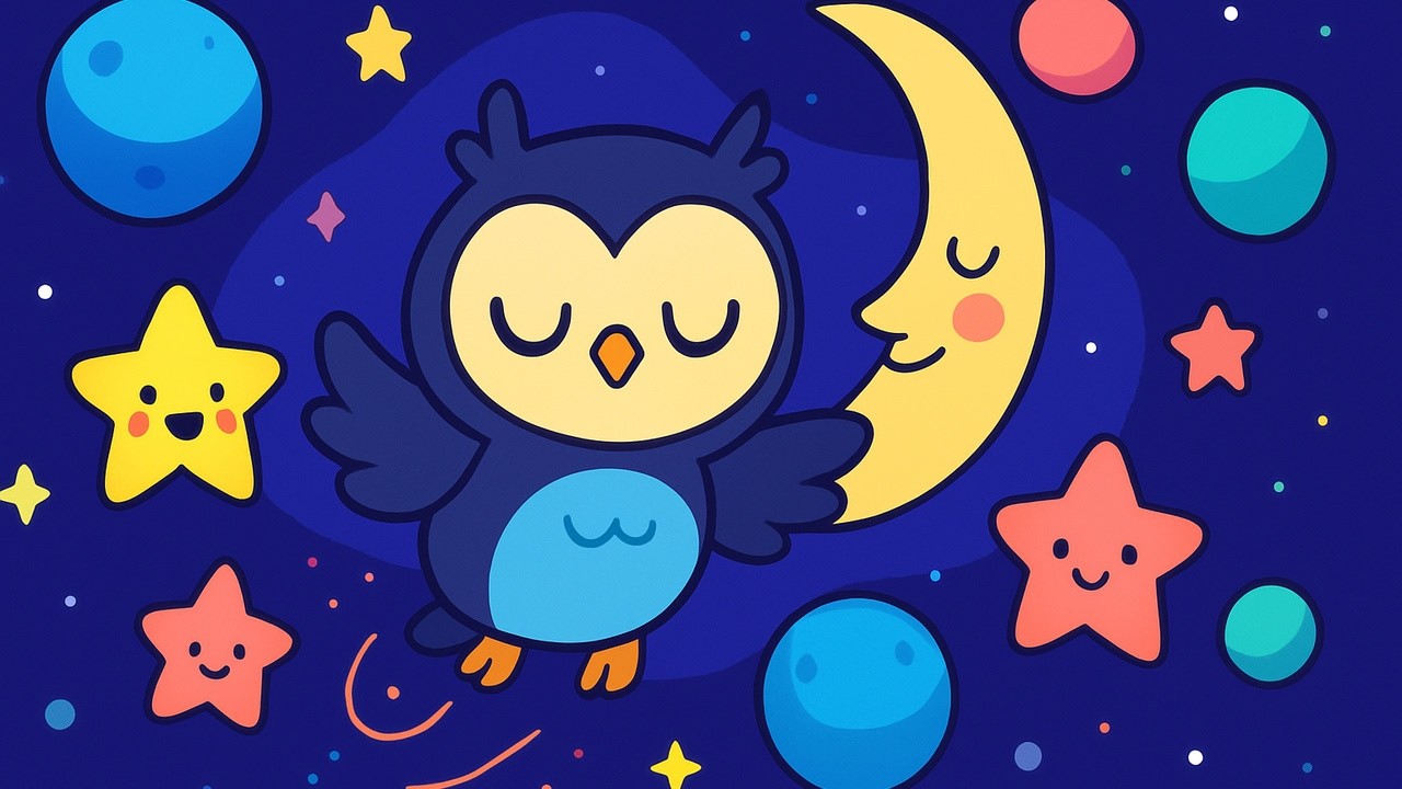 Il gufo e le sue avventure nello spazio 🦉🎶