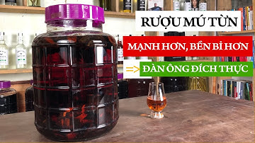 RƯỢU MÚ TỪN - Bị xúi thì ngâm, không ngờ thơm thế